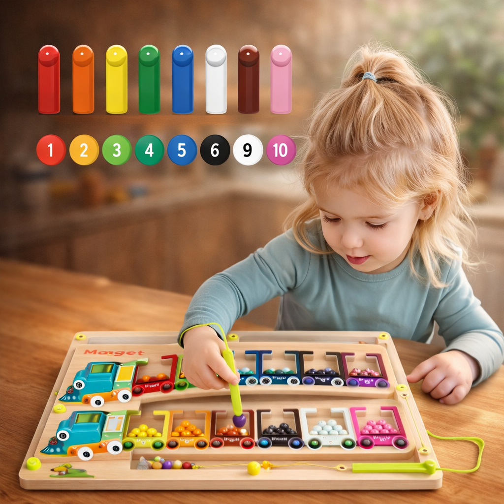Montessori Magnetic Learning Maze