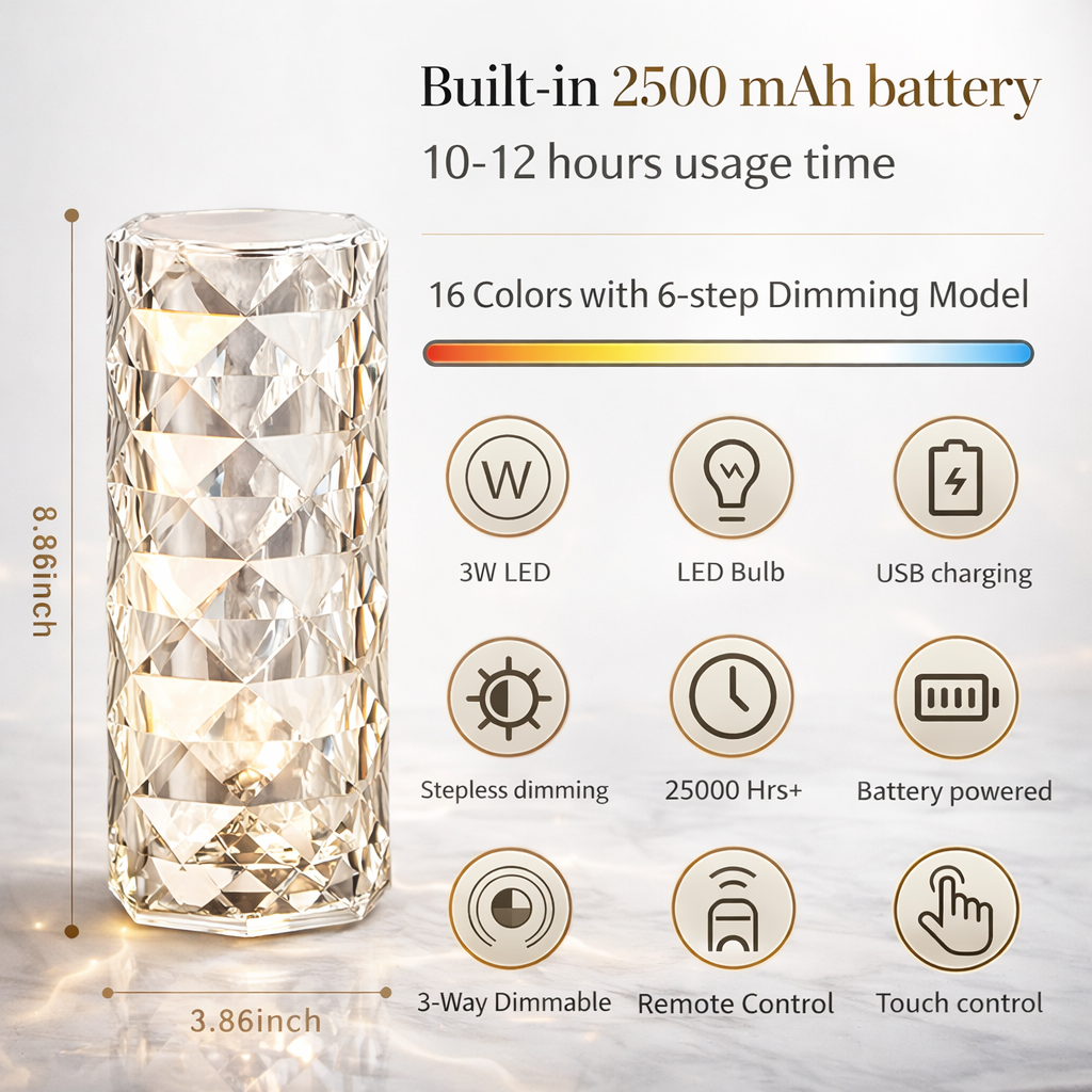 Prism Touch Mood Lamp