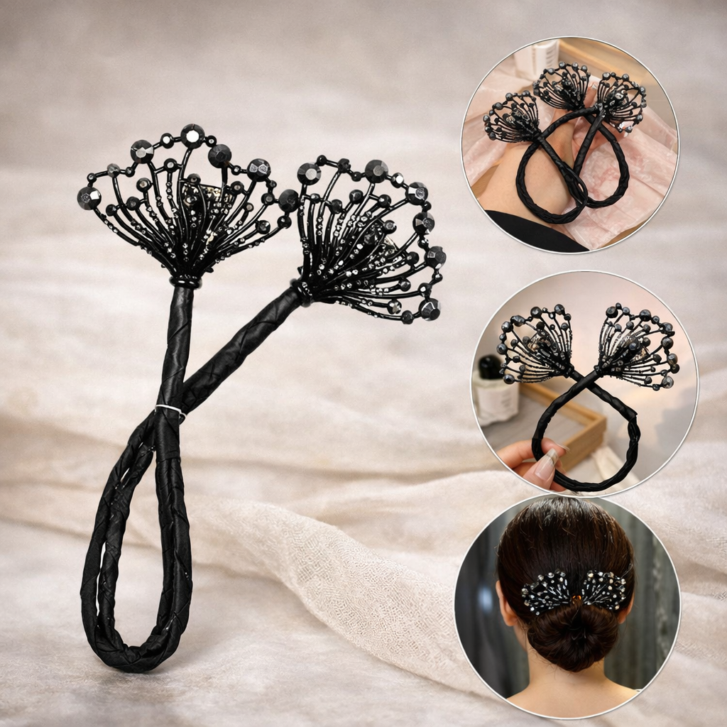 Elegant Twist Bun Maker