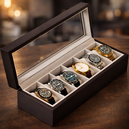 Elegant Watch Storage Box