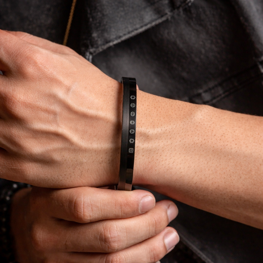 Harmony Stone Kada Bracelet