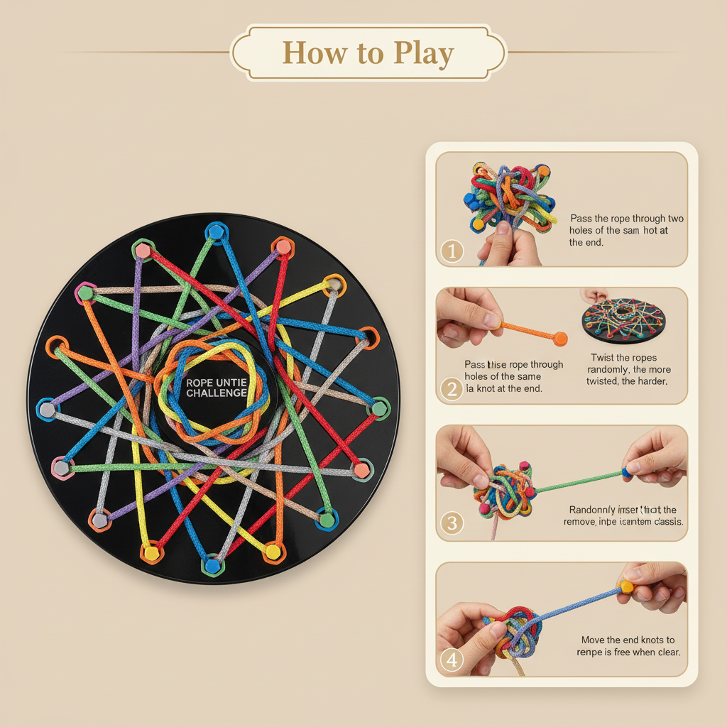 Rope Sorting Puzzle | Brainteaser