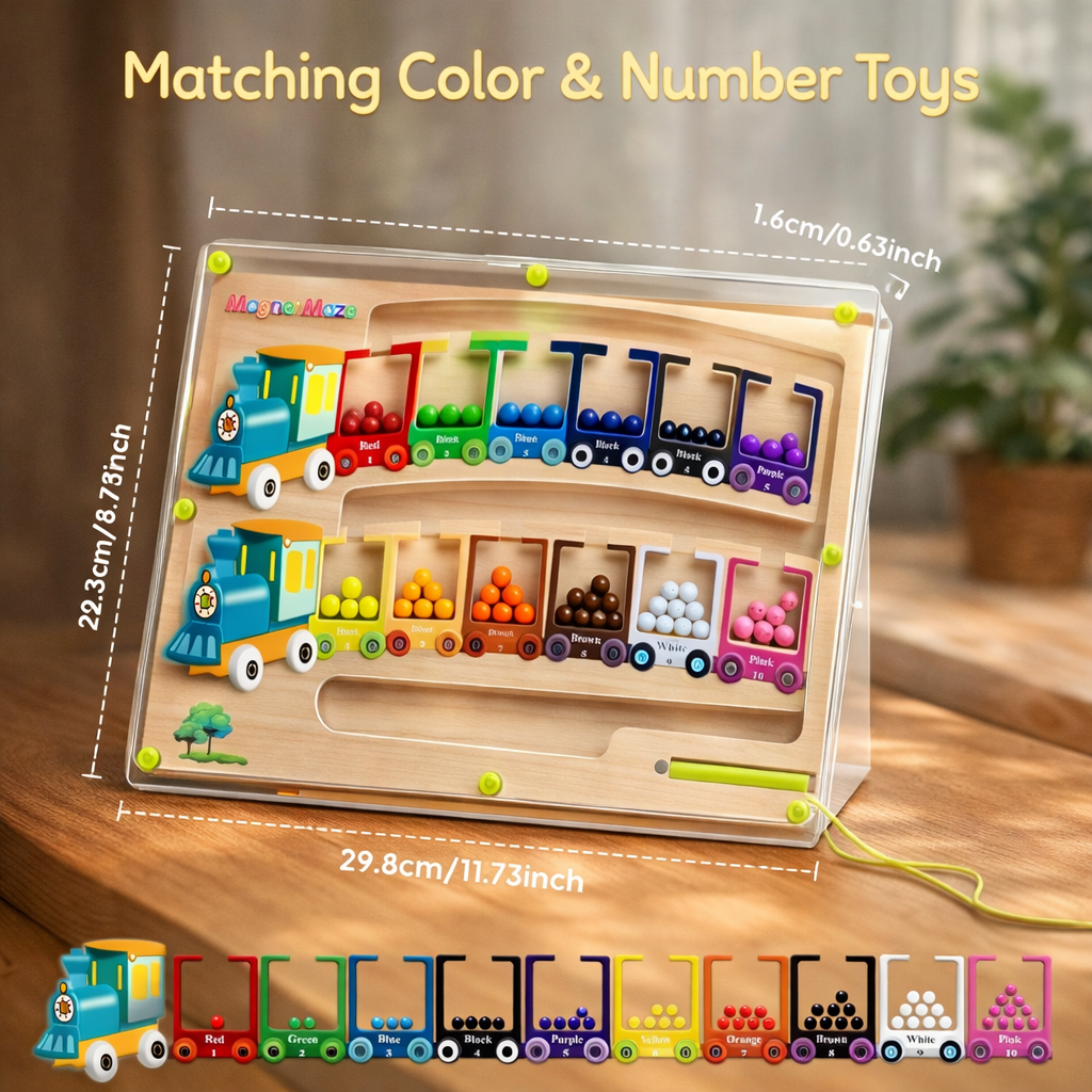 Montessori Magnetic Learning Maze