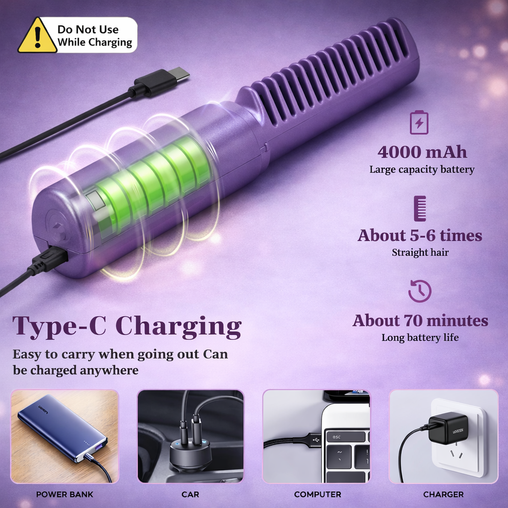 Precision Mini Hair Styling Comb