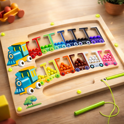 Montessori Magnetic Learning Maze