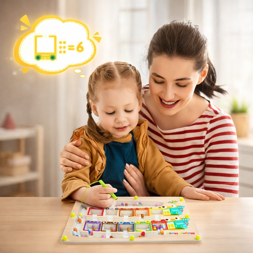 Montessori Magnetic Learning Maze
