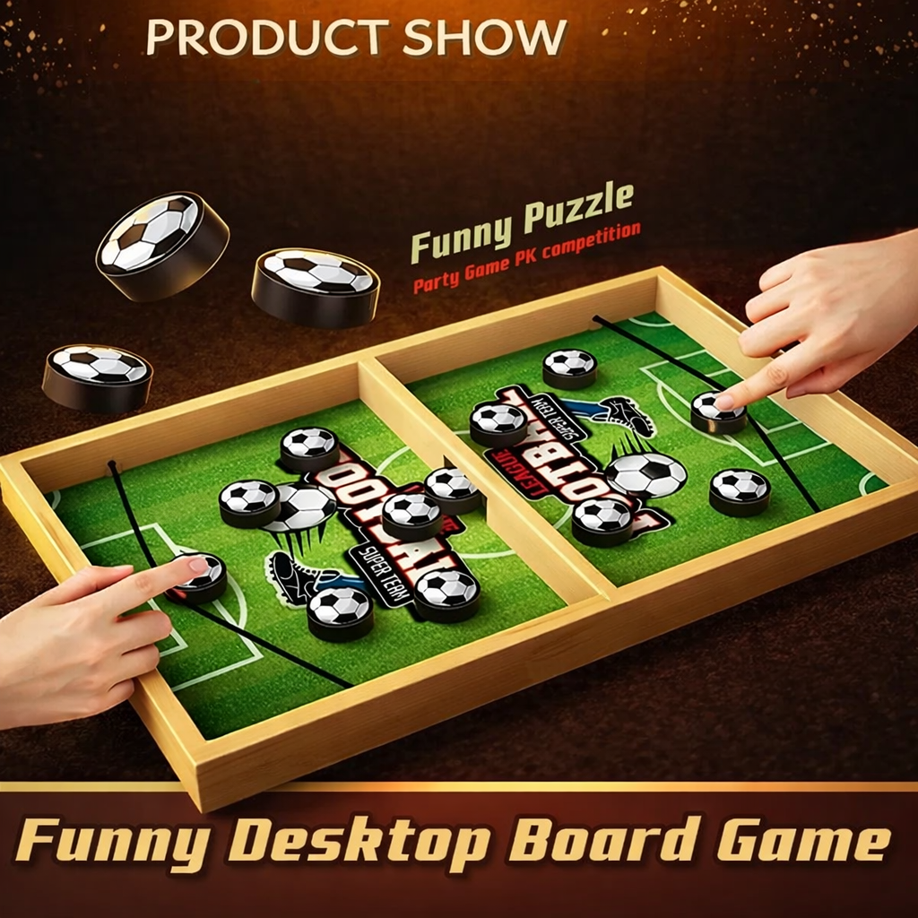 Fast Sling Puck Battle Board Game